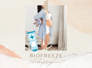 can i use biofreeze while pregnant