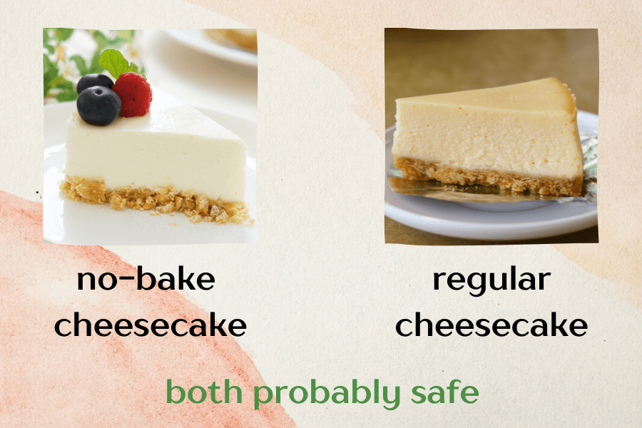 Is There a Type of Cheesecake to Avoid During Pregnancy?