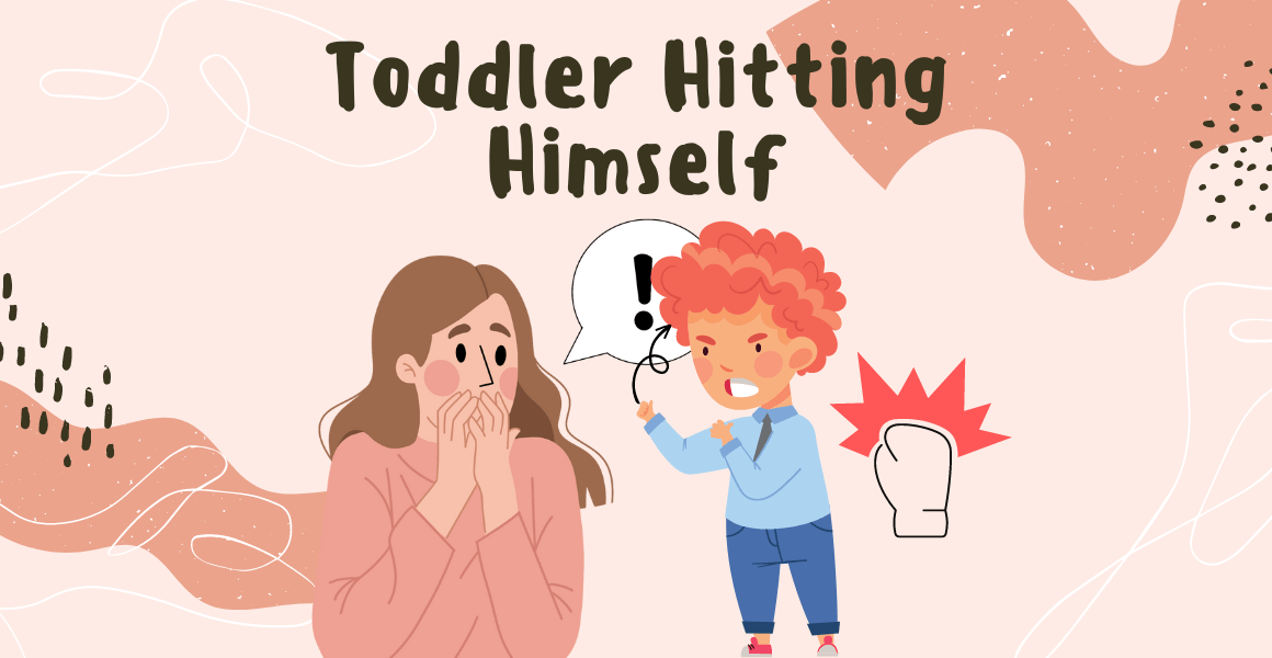 toddler hitting himself